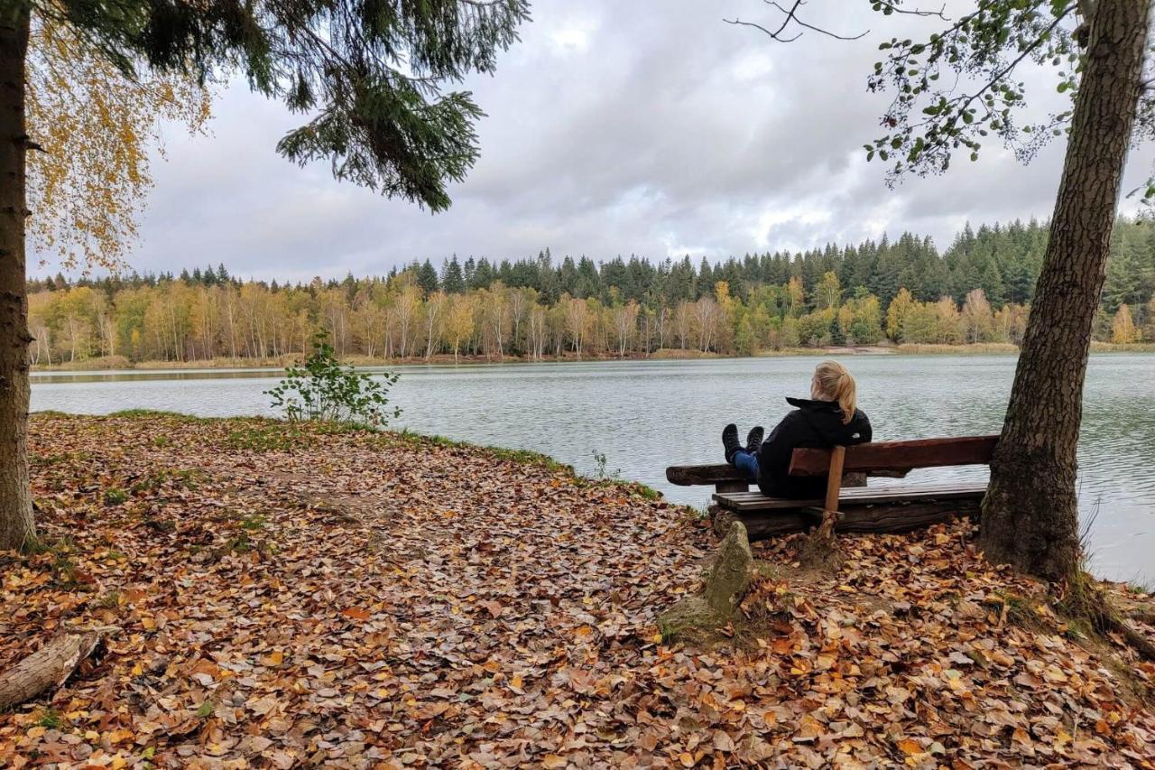 Salzhemmendorf Tiny House Ithblick Direkt Am See מראה חיצוני תמונה