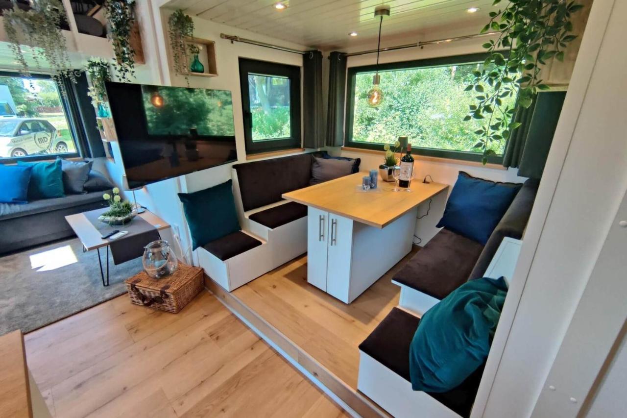 Salzhemmendorf Tiny House Ithblick Direkt Am See מראה חיצוני תמונה
