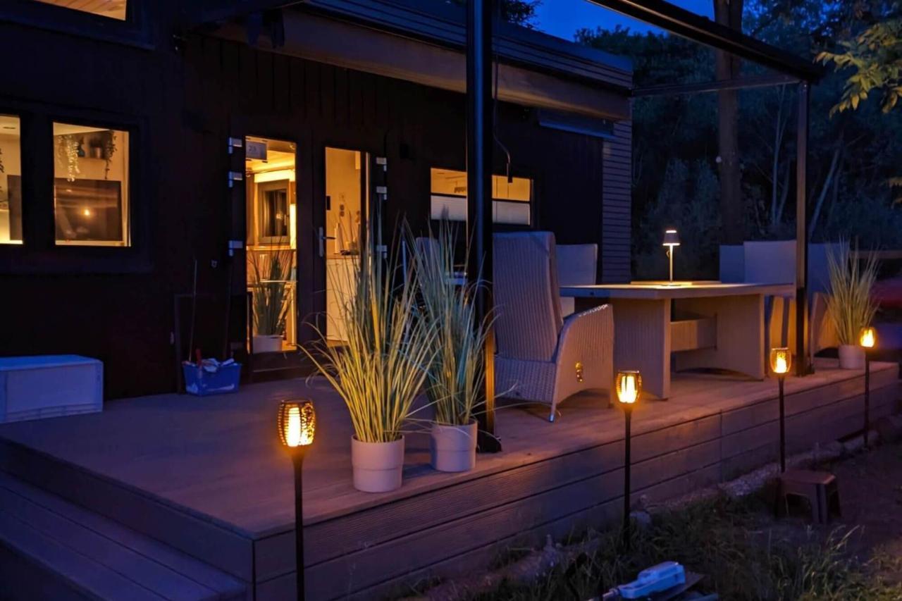 Salzhemmendorf Tiny House Ithblick Direkt Am See מראה חיצוני תמונה