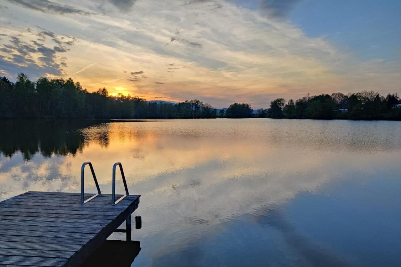 Salzhemmendorf Tiny House Ithblick Direkt Am See מראה חיצוני תמונה